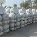 儋州 白麻花岗岩石材圆球，石球，挡车球，隔离球，景观石球，风水球等