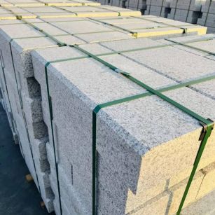 儋州 白麻花岗岩路沿石，马路牙子，路缘石，平石，立缘石等