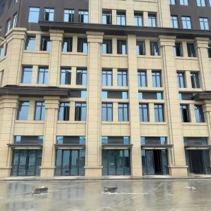 儋州 黄金麻花岗岩荔枝面小区外墙干挂