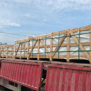 儋州 芝麻白花岗岩地铺石出口专车-泰国游