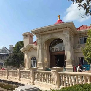 儋州 黄金麻花岗岩欧式别墅