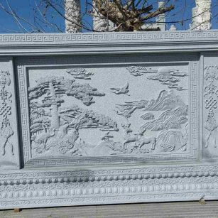 儋州 芝麻白大型照壁，屏风，影壁