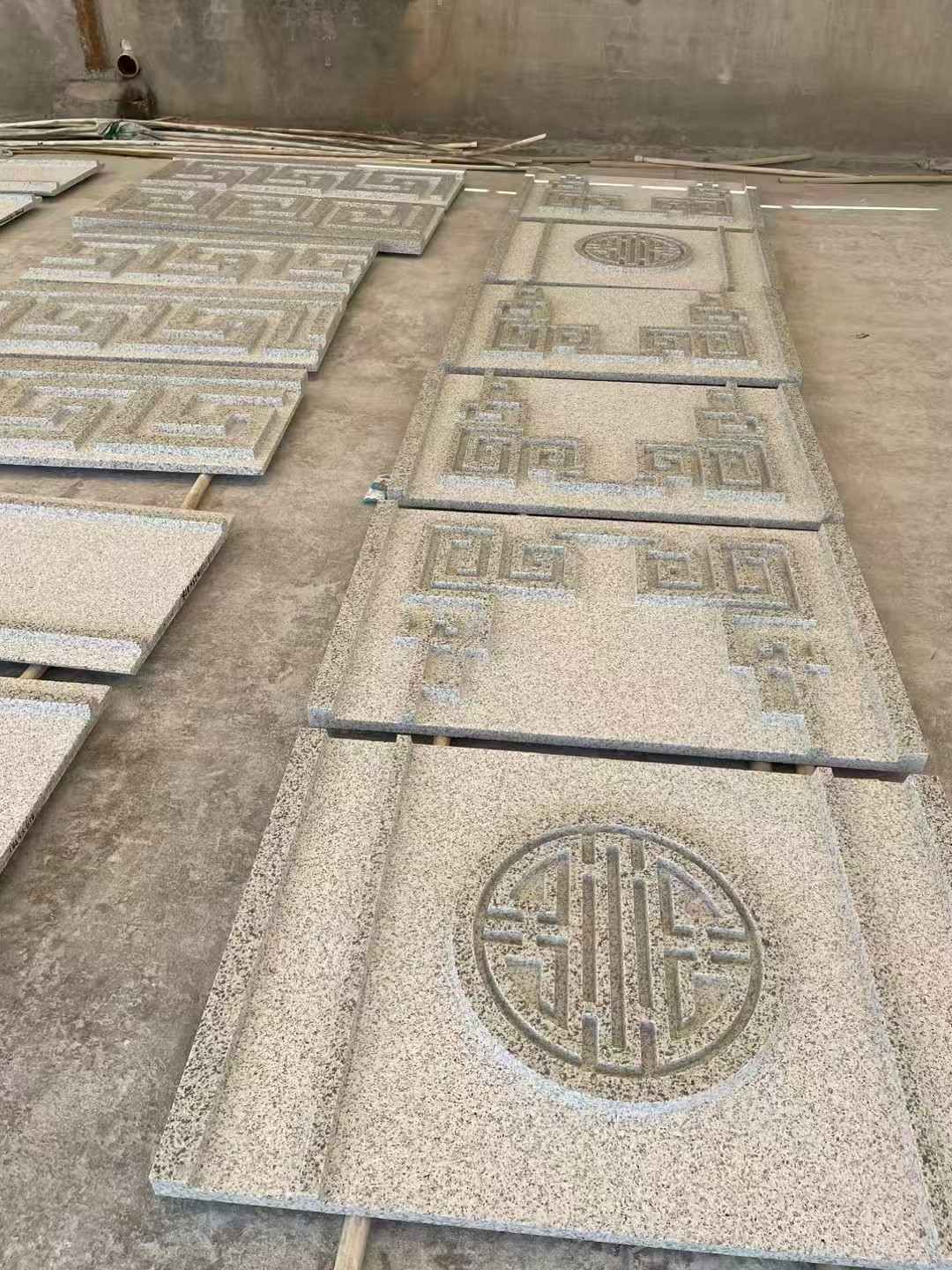 儋州 白麻花岗岩外墙立面雕刻板