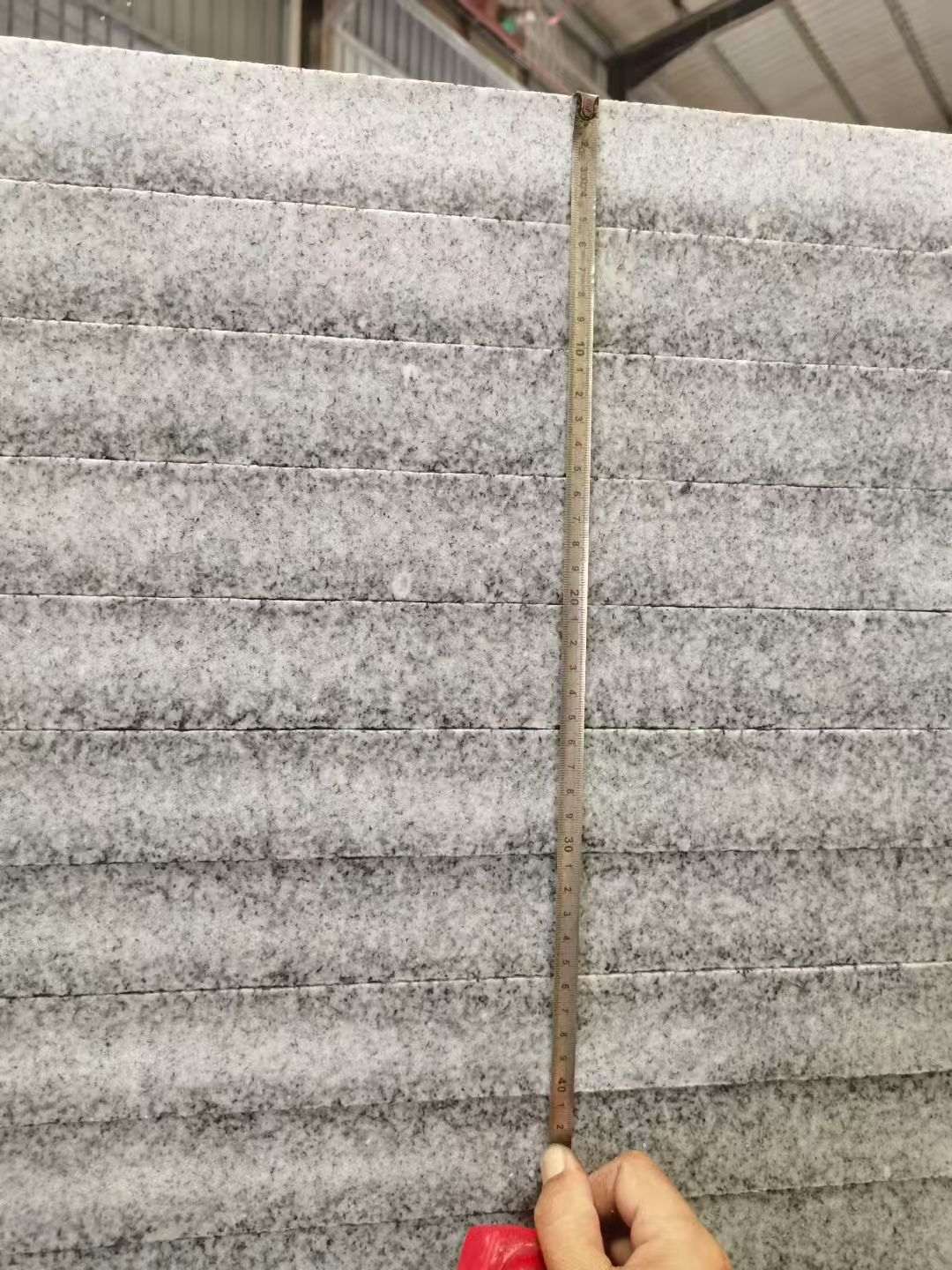 儋州 芝麻白火烧成品厚薄均匀，B料价格接近A料质量