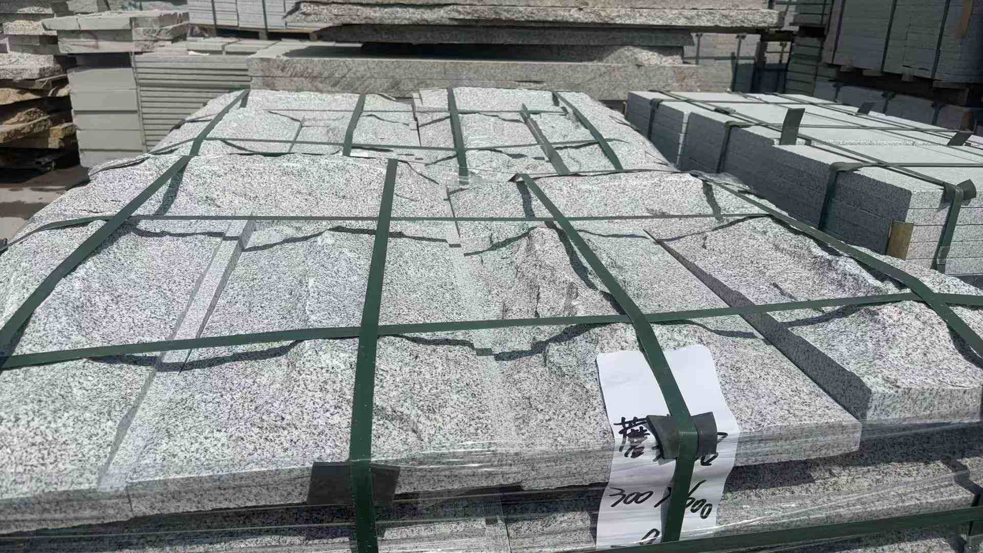 儋州 芝麻白蘑菇石成品