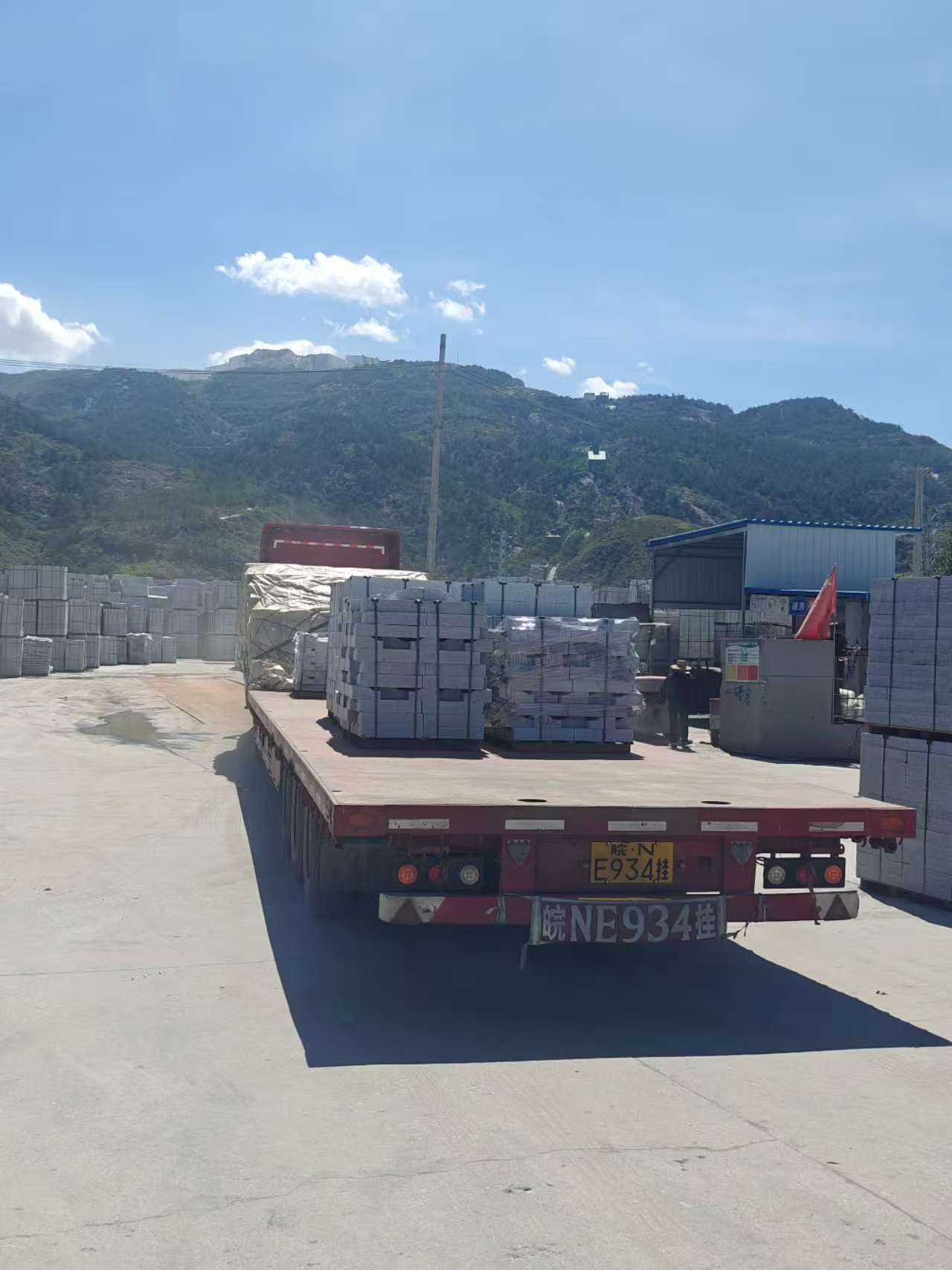 儋州 芝麻白仿形路沿石，直形路沿石